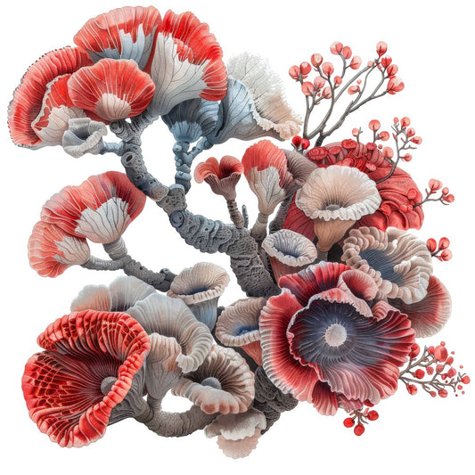 Fossilised Coral Clipart Set (DDD005643)