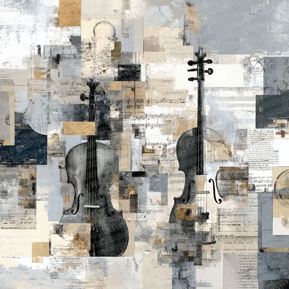 Classical Orchestra Moodboard Digital Paper Pack (DDD000007)