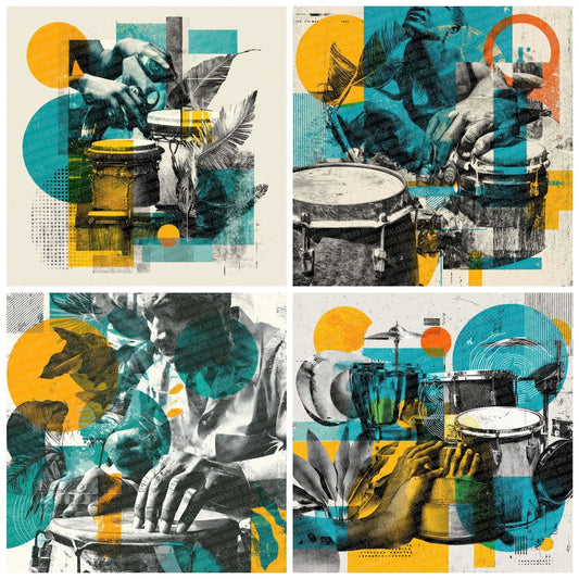 Samba Carnival Moodboard Digital Paper Pack (DDD000019)