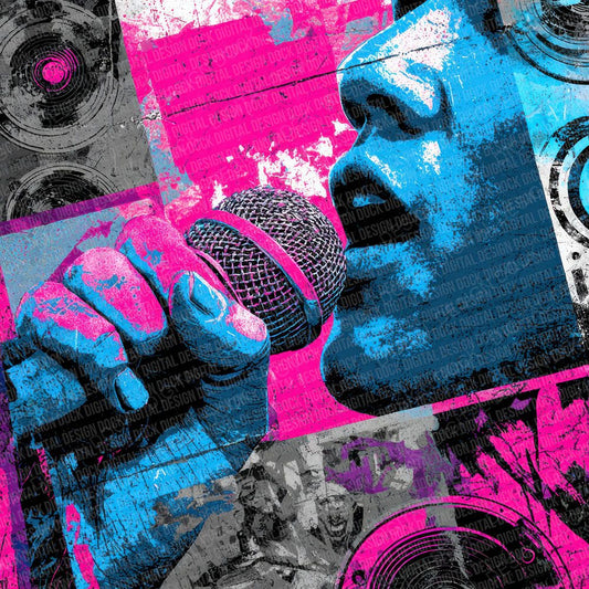 Live Concert Moodboard Digital Paper Pack (DDD000030)