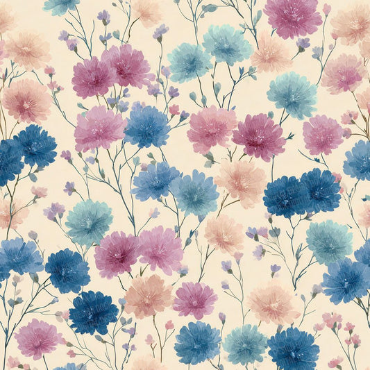 Meadow Wildflower Background Digital Paper Pack (DDD000050)