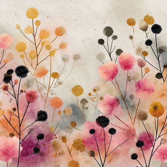 Soft Wildflower Background Digital Paper Pack (DDD000053)