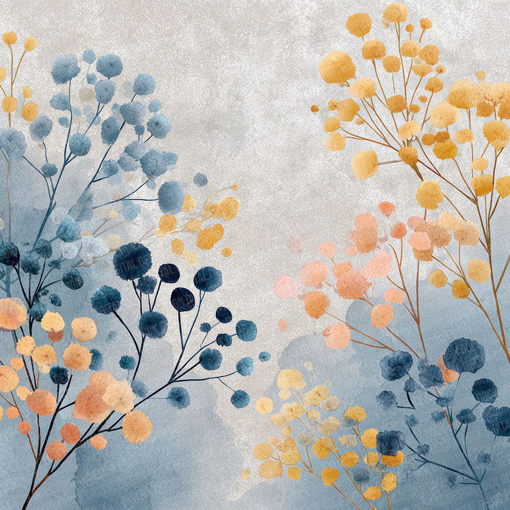 Soft Wildflower Background Digital Paper Pack (DDD000053)