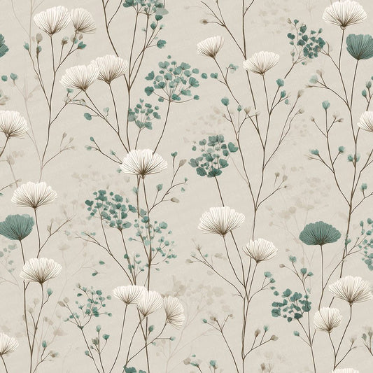 Wildflower Ink Background Digital Paper Pack (DDD000057)