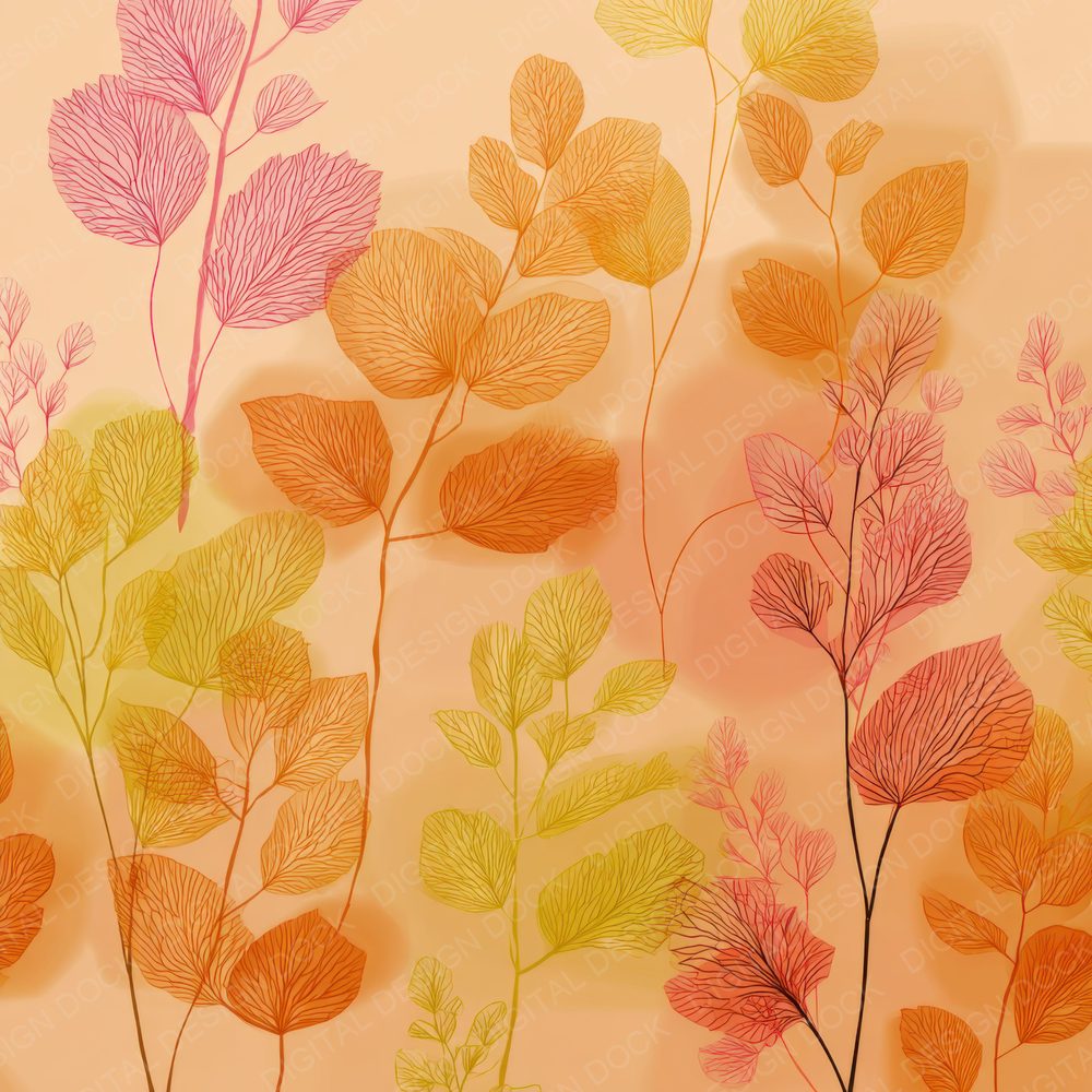 Neon Botanical Sand Digital Paper Pack (DDD000106)