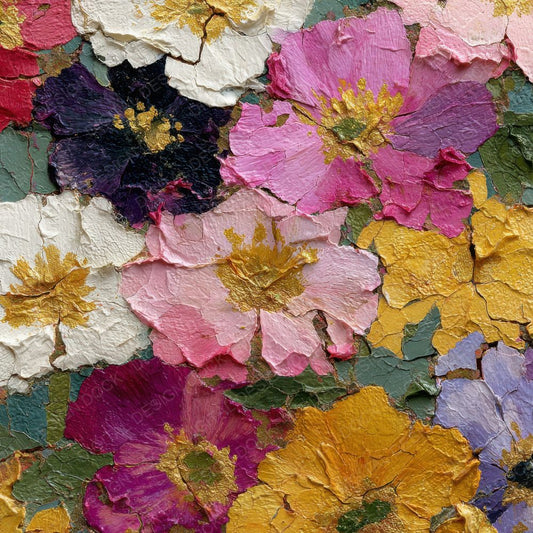 Crushed Floral Surface Background Digital Paper Pack (DDD000143)