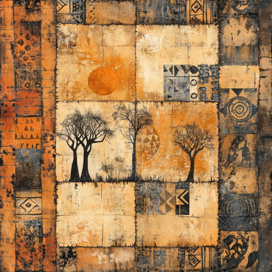 Africa Roots Digital Paper Pack (DDD000333)