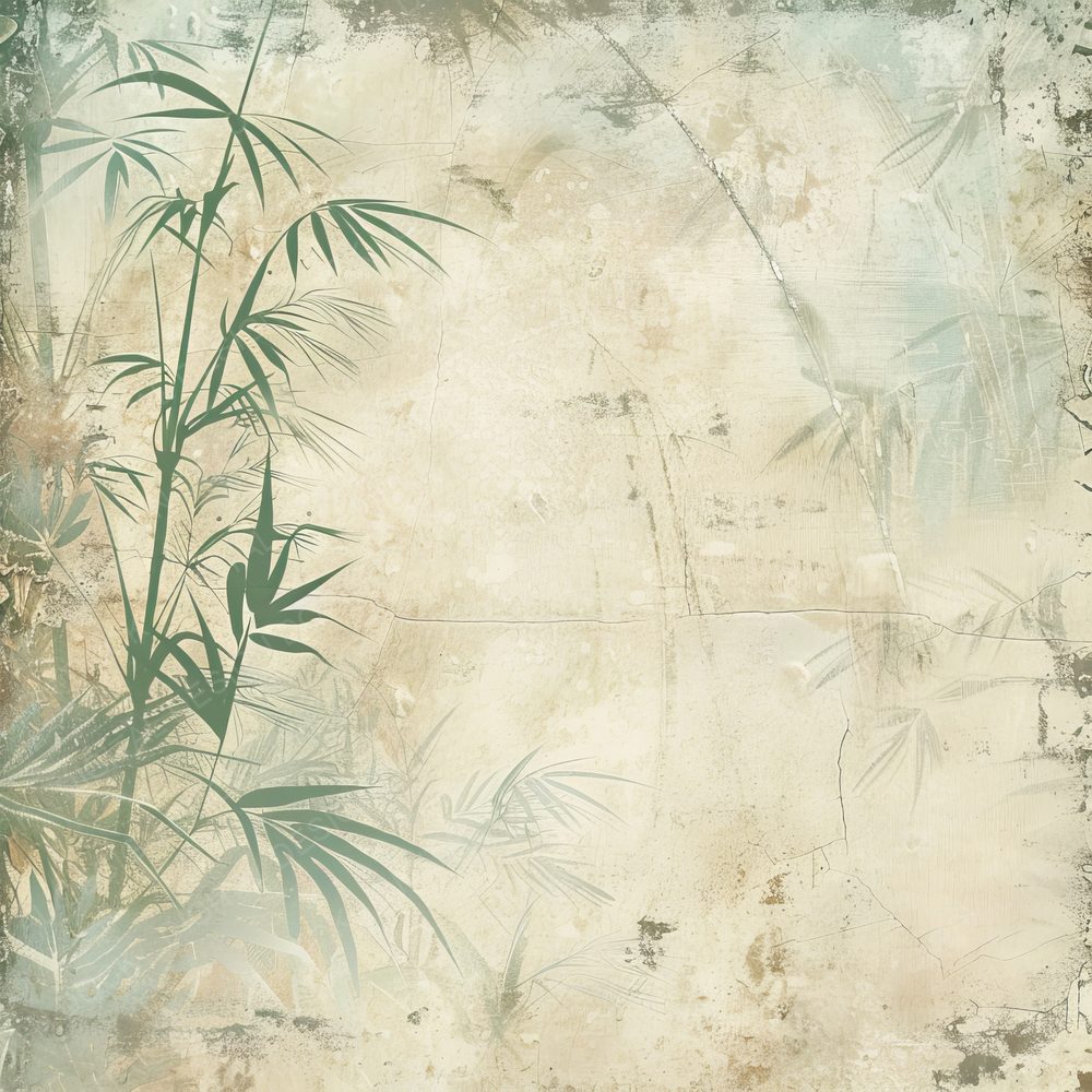 Bamboo Stalks and Ferns Digital Paper Pack (DDD000364)
