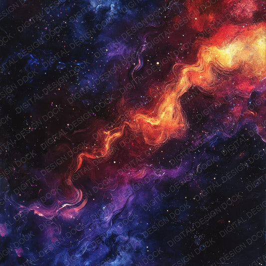 Cosmic Storm Stars Digital Paper Pack (DDD000424)