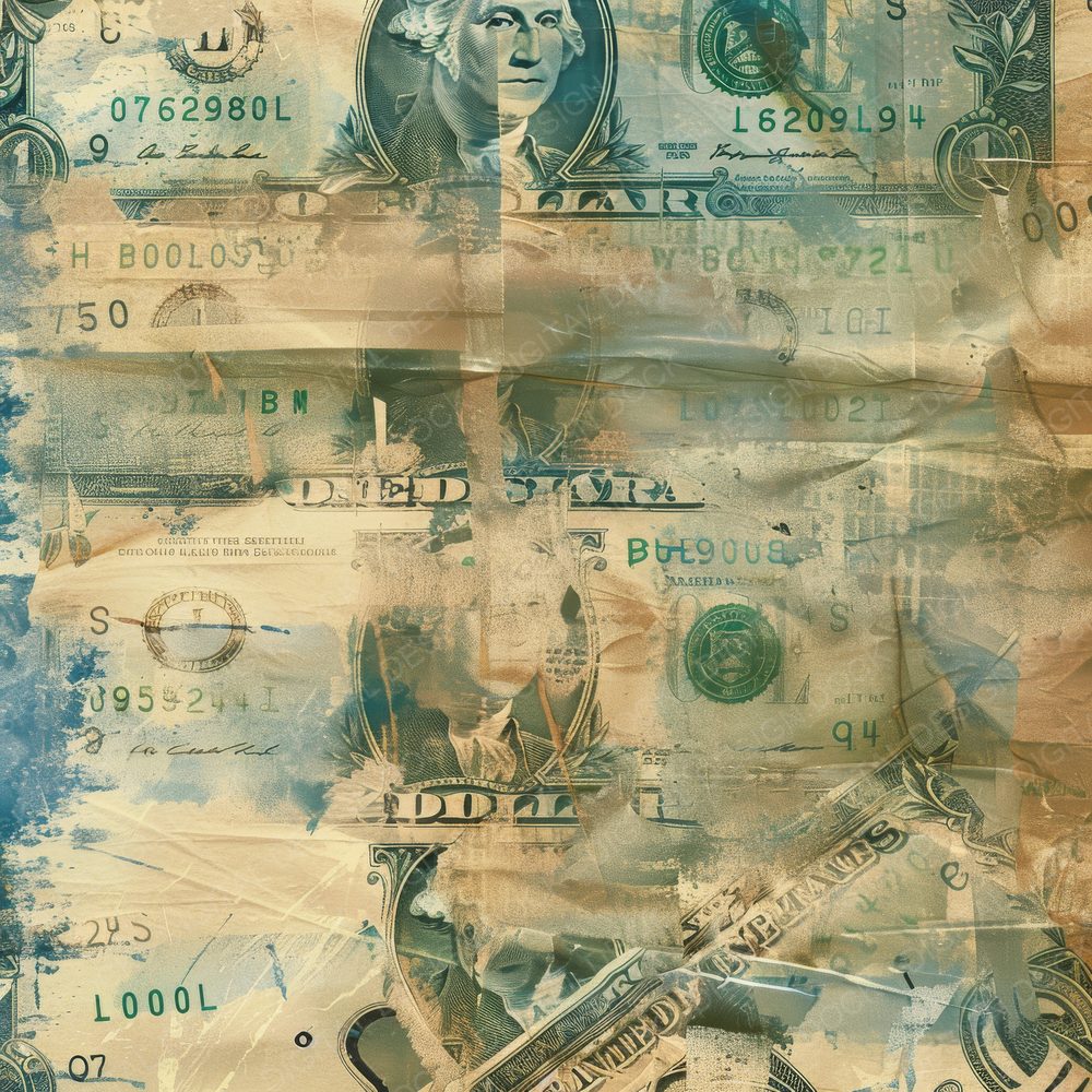 Dollar Bills Digital Paper Pack (DDD000466)