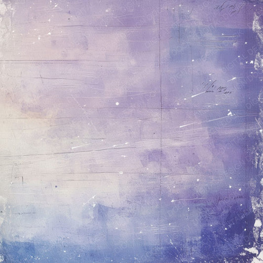 Lavender Nebula Stars Background Digital Paper Pack (DDD000580)