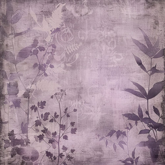 Muted Lavender Brocade Pattern Background Digital Paper Pack (DDD000632)