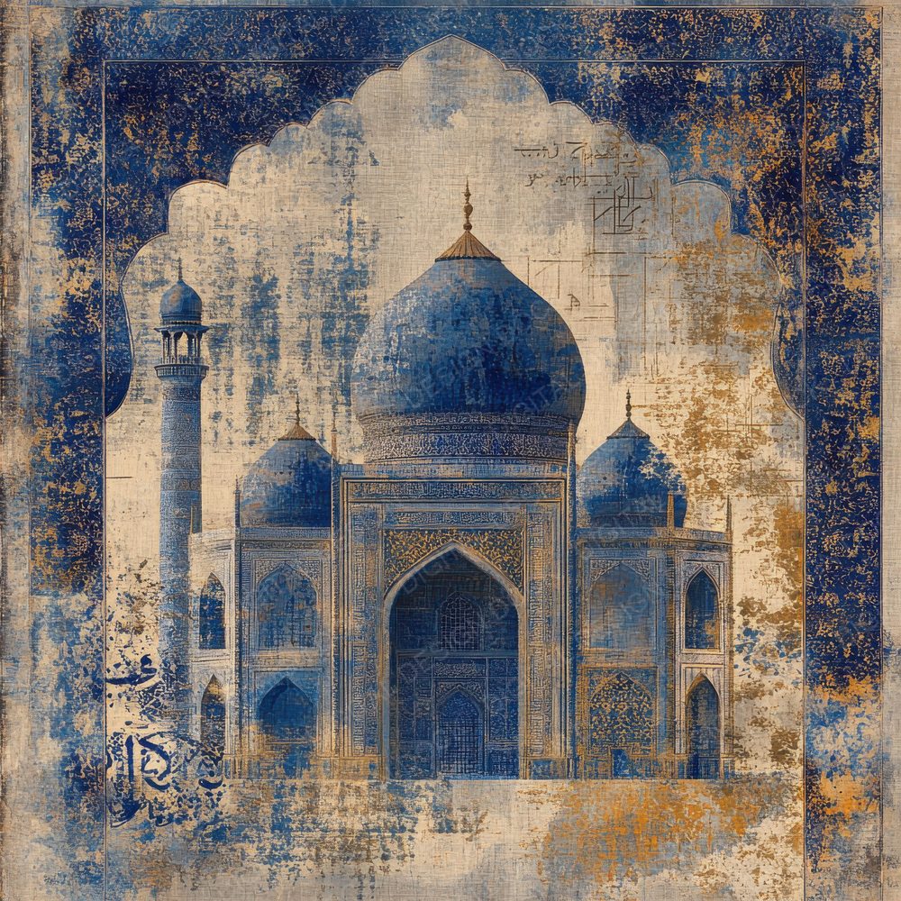 Persia Opulence Background Digital Paper Pack (DDD000672)