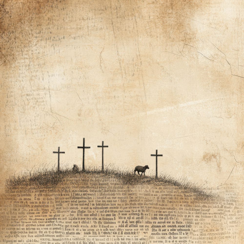Calvary Text Dust Digital Paper Pack (DDD000772)