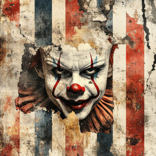 Circus Poster Fade Digital Paper Pack (DDD000966)