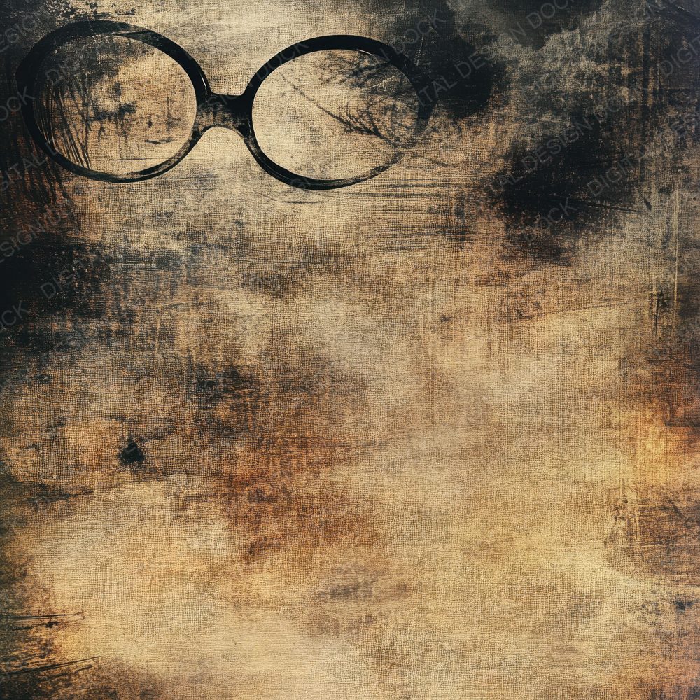Cracked Glasses Background Digital Paper Pack (DDD001301)