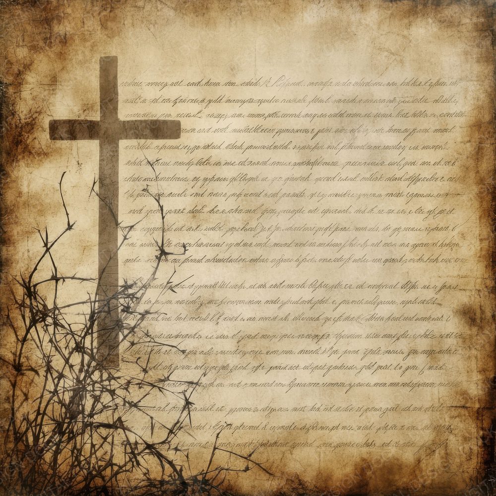 Cross Scripture Thorn Digital Paper Pack (DDD001345)
