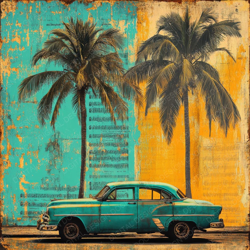 Cuba Rhythm Digital Paper Pack (DDD001361)