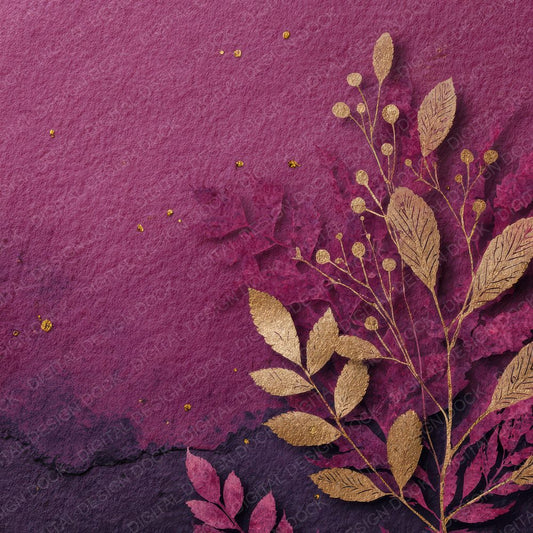 Deep Plum Dust Pressed Digital Paper Pack (DDD001426)