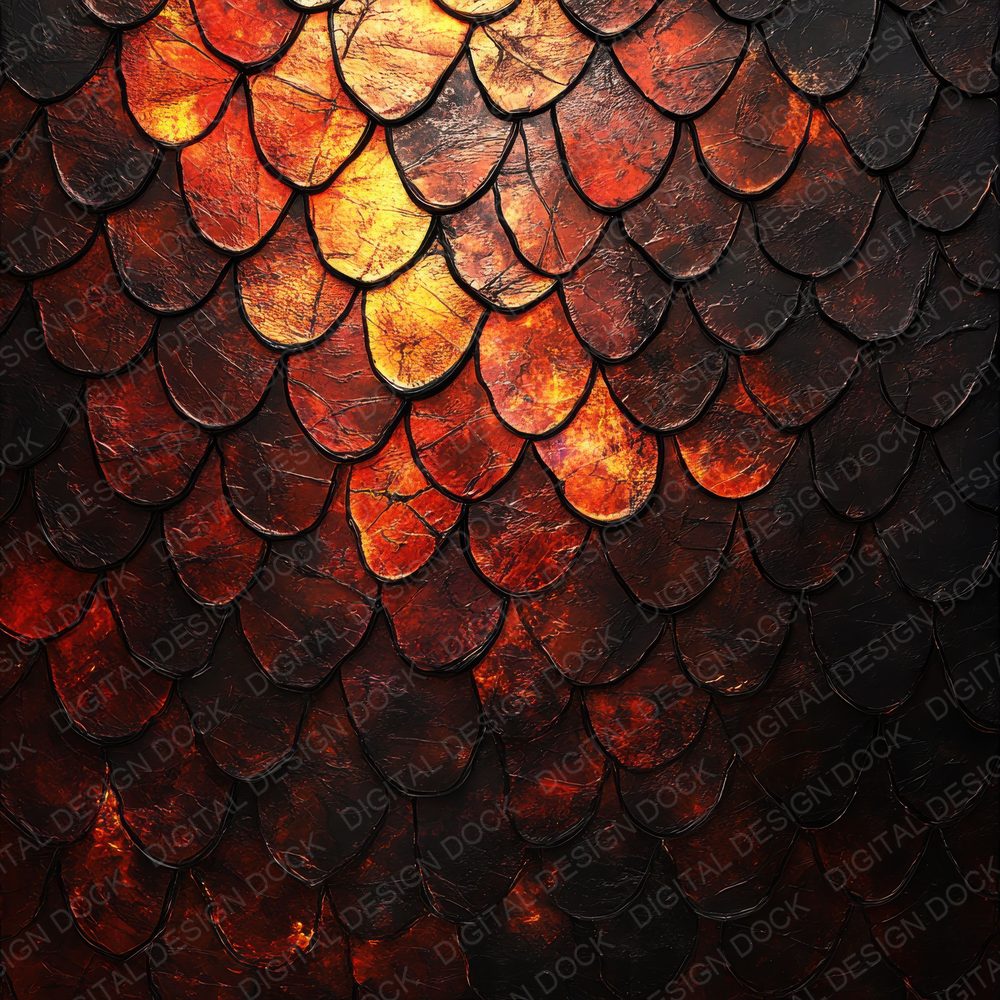 Dragon Ruby Ember Digital Paper Pack (DDD001479)