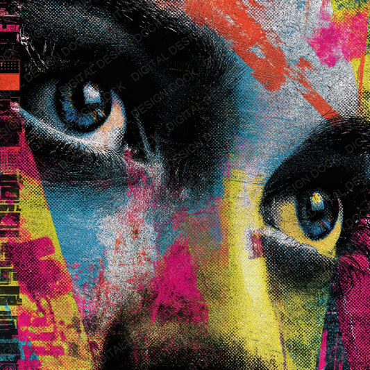 Eyes CMY Header Digital Paper Pack (DDD001633)