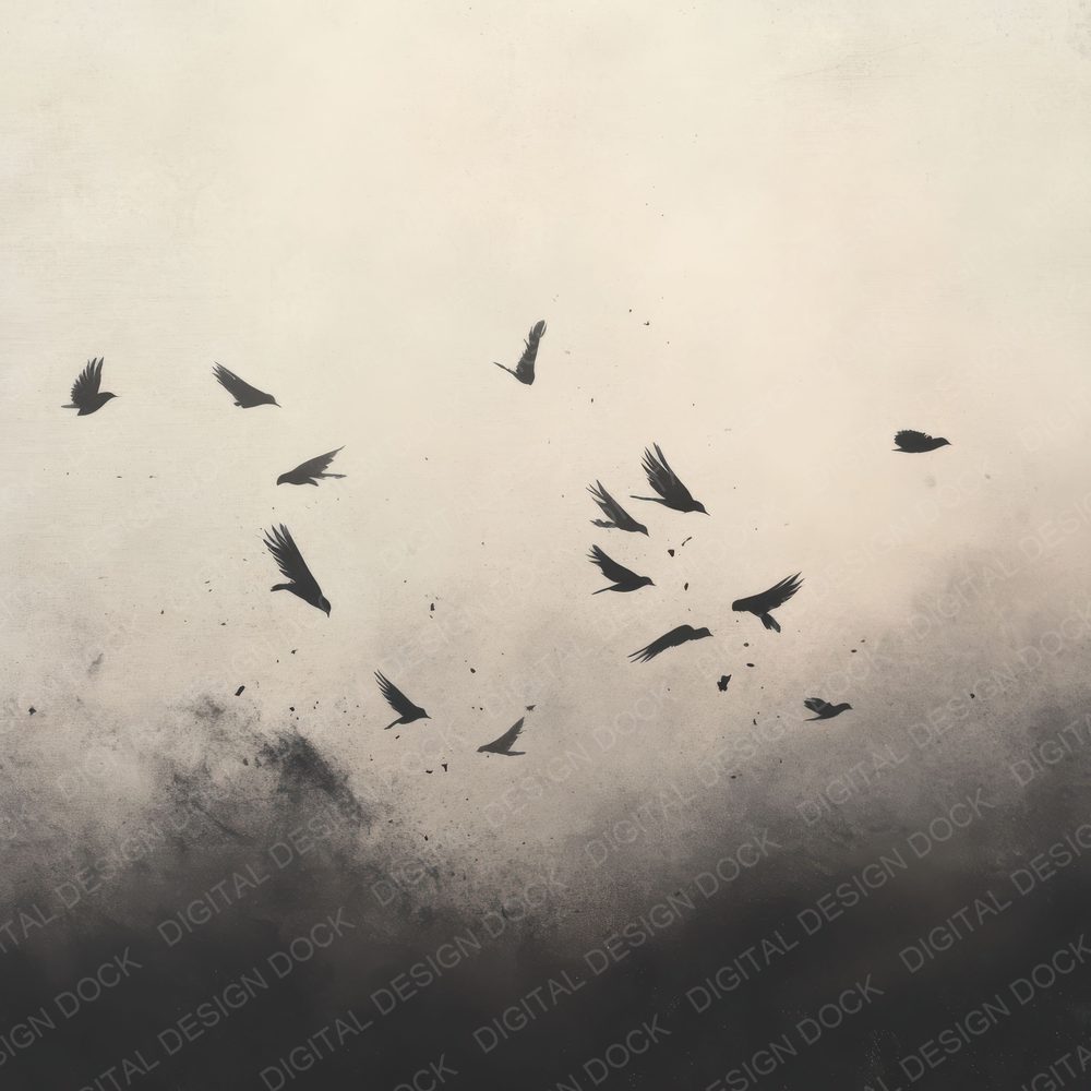 Feather Twilight Haze Digital Paper Pack (DDD001691)