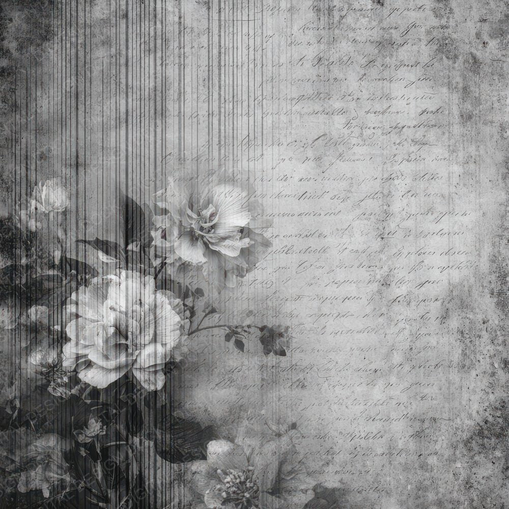 Film Flora Script Digital Paper Pack (DDD001704)
