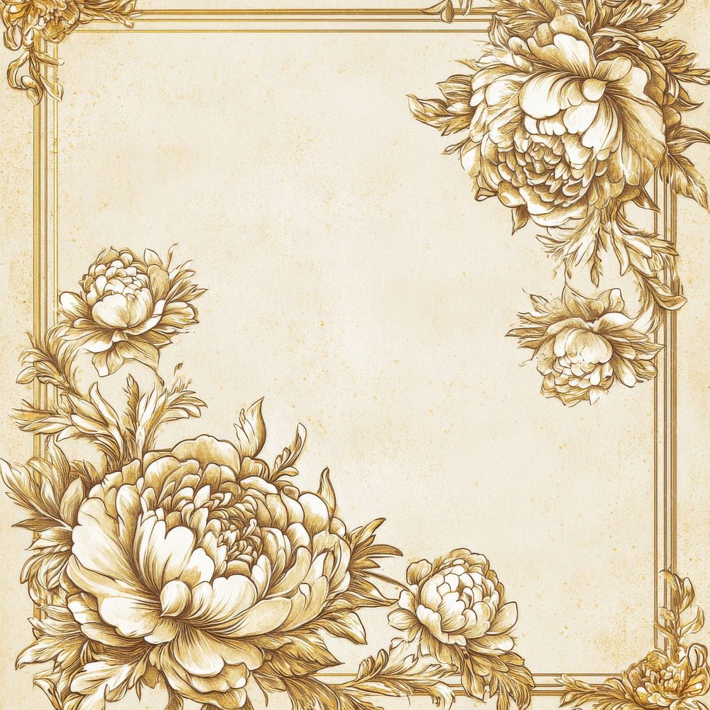 Gilded Flora Digital Paper Pack (DDD001854)