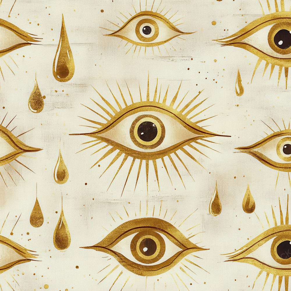 Golden Eye Drop Digital Paper Pack (DDD001896)