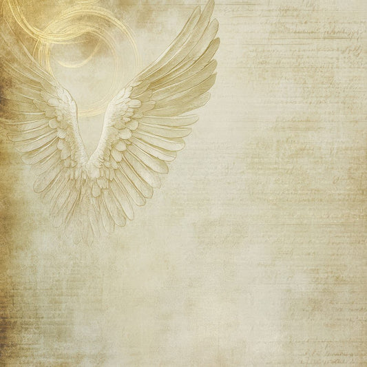 Golden Halo Wing Digital Paper Pack (DDD001897)