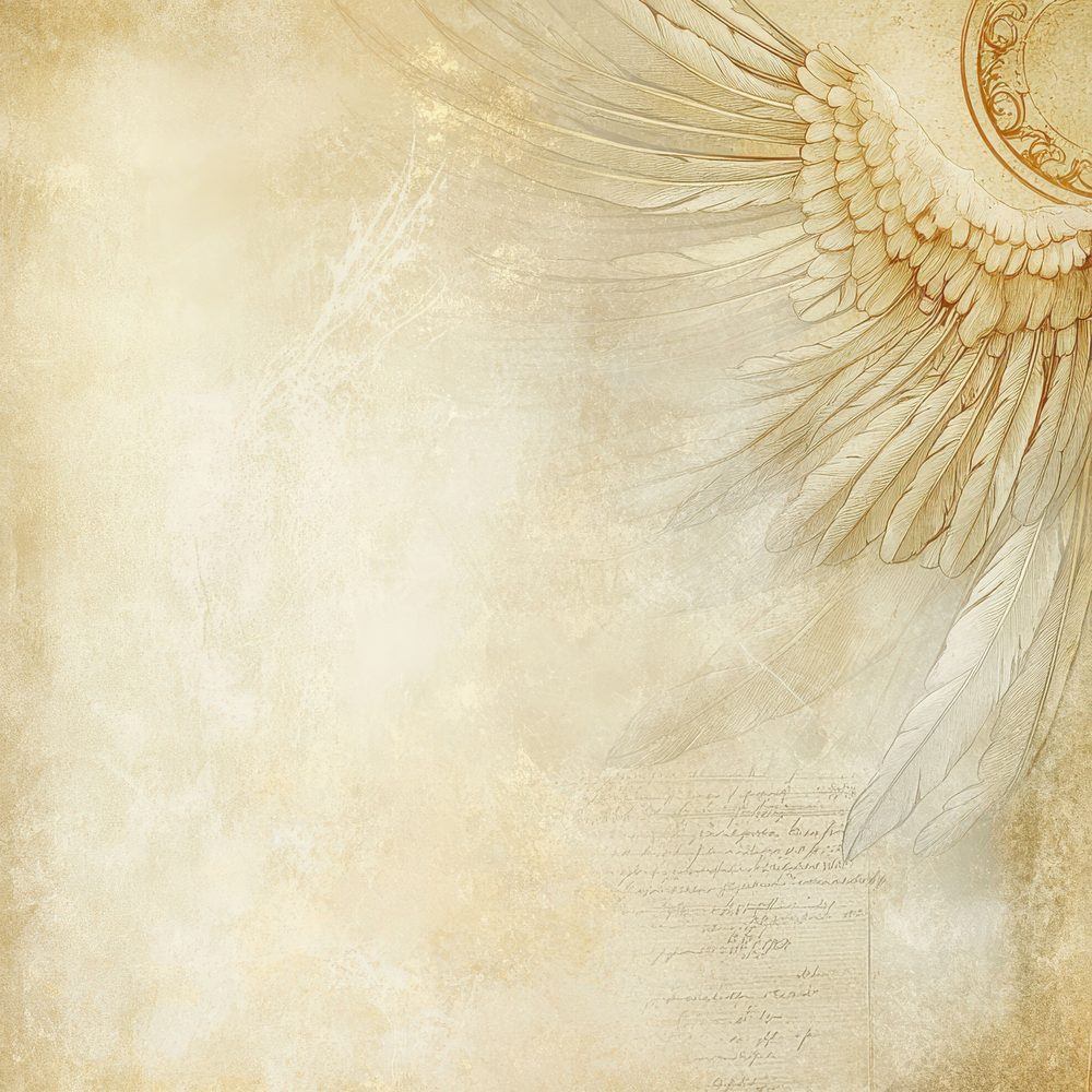 Golden Halo Wing Digital Paper Pack (DDD001897)