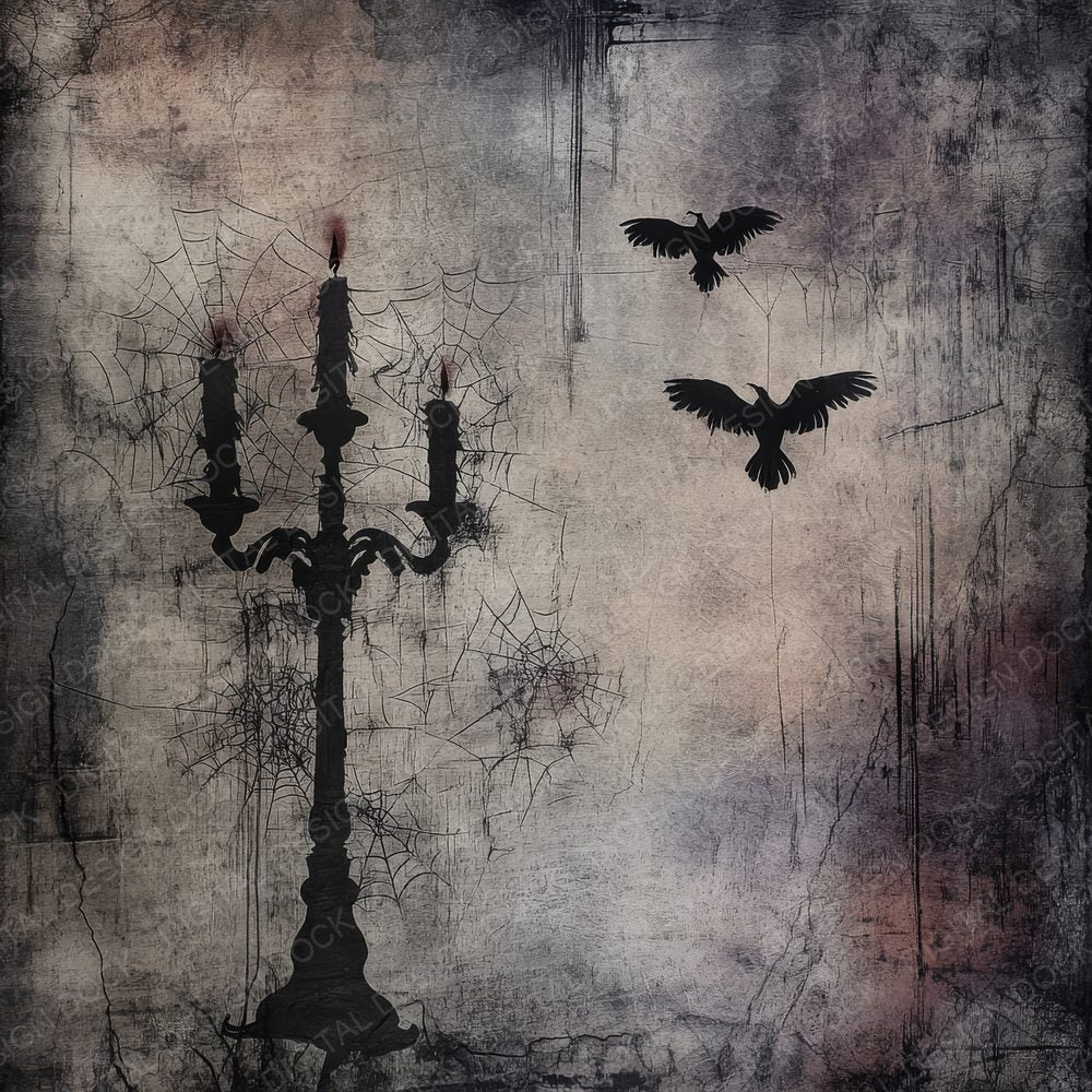 Gothic Ravens Digital Paper Pack (DDD001916)