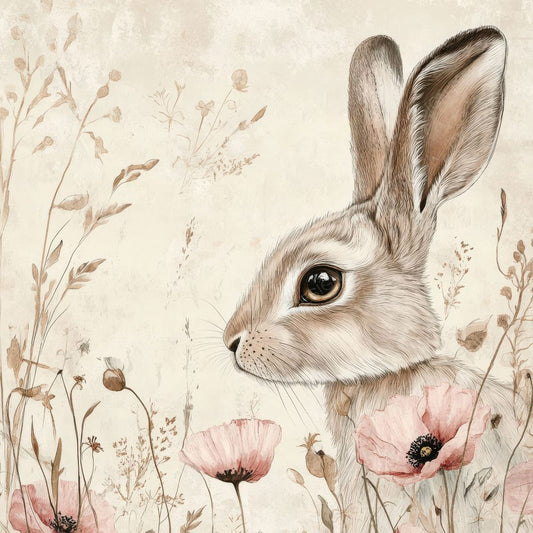 Hare Poppy Shadow Digital Paper Pack (DDD001994)