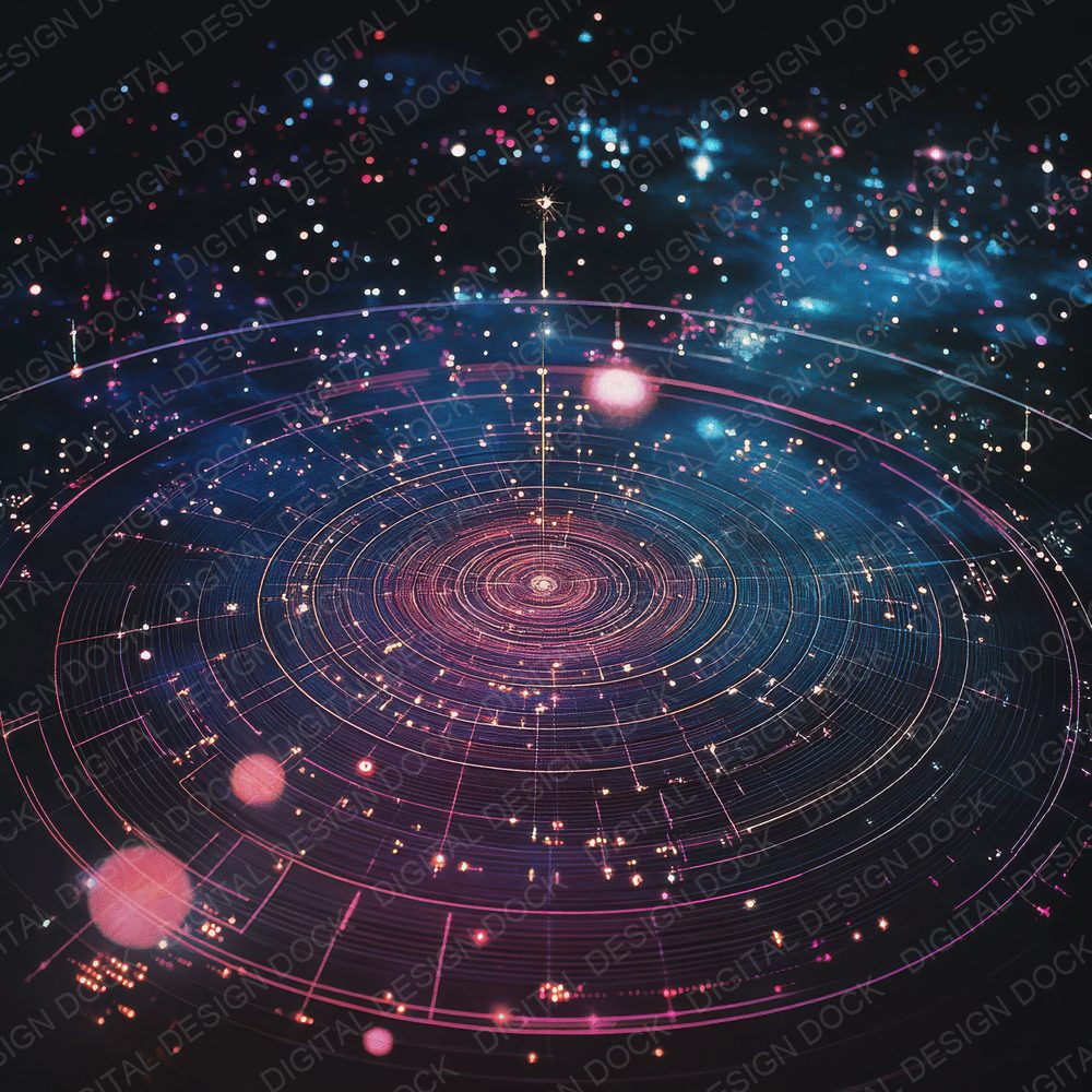 Holo Constellation Orbit Digital Paper Pack (DDD002027)