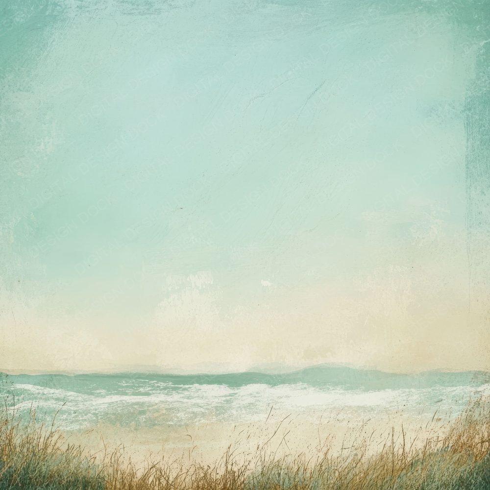 Horizon Seagrass Ocean Digital Paper Pack (DDD002033)