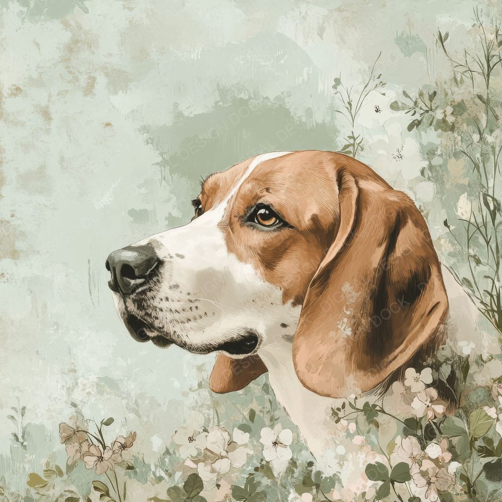 Hound Clover Mist Digital Paper Pack (DDD002038)