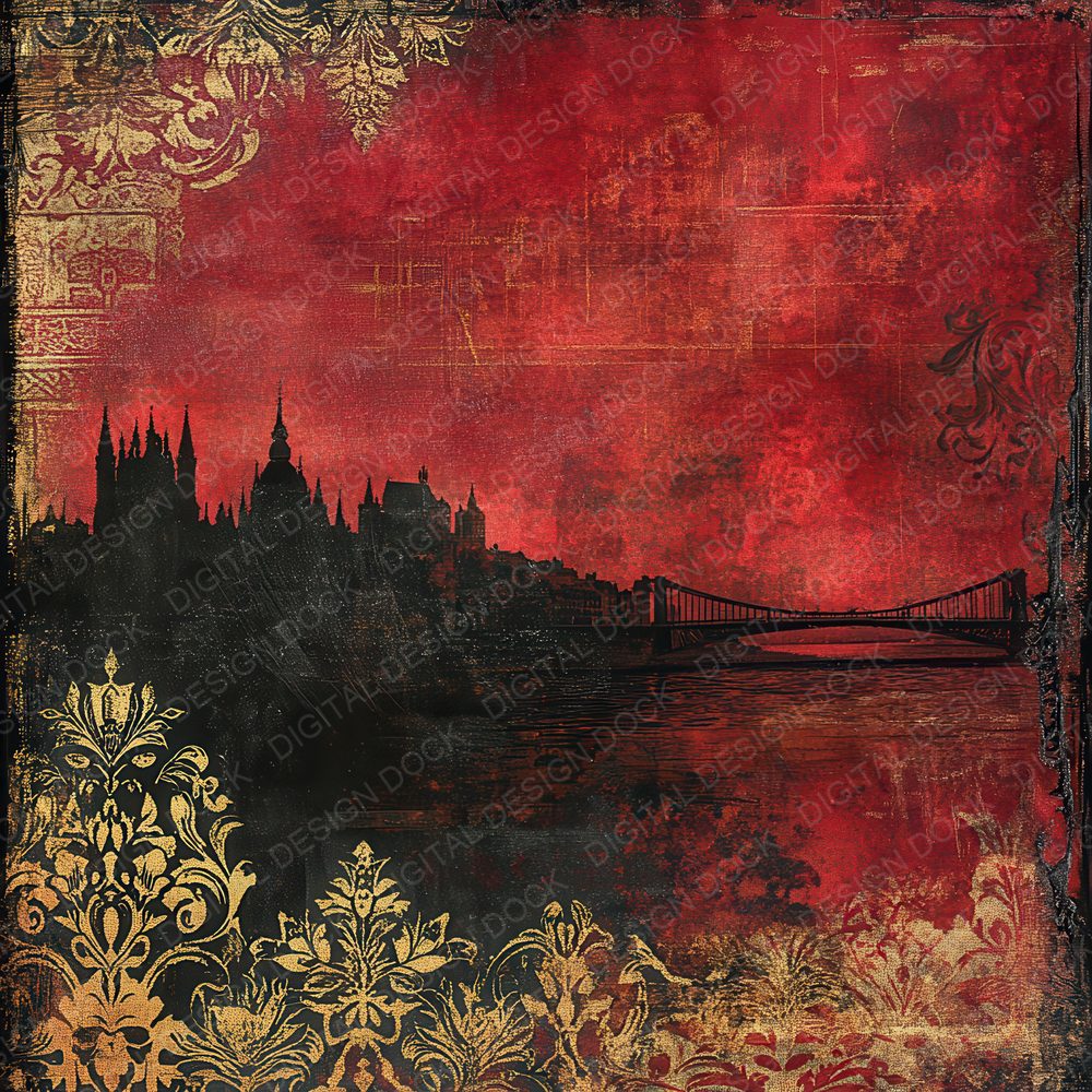 Hungary Noble Digital Paper Pack (DDD002045)