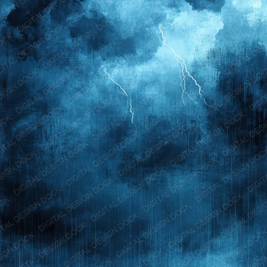 Indigo Storm Break Digital Paper Pack (DDD002078)