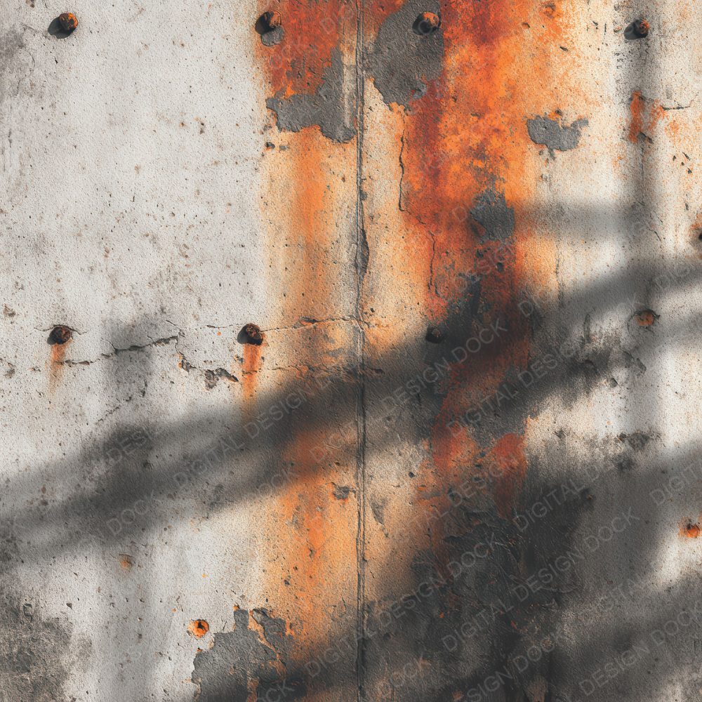 Industrial Concrete Rust Echo Digital Paper Pack (DDD002084)