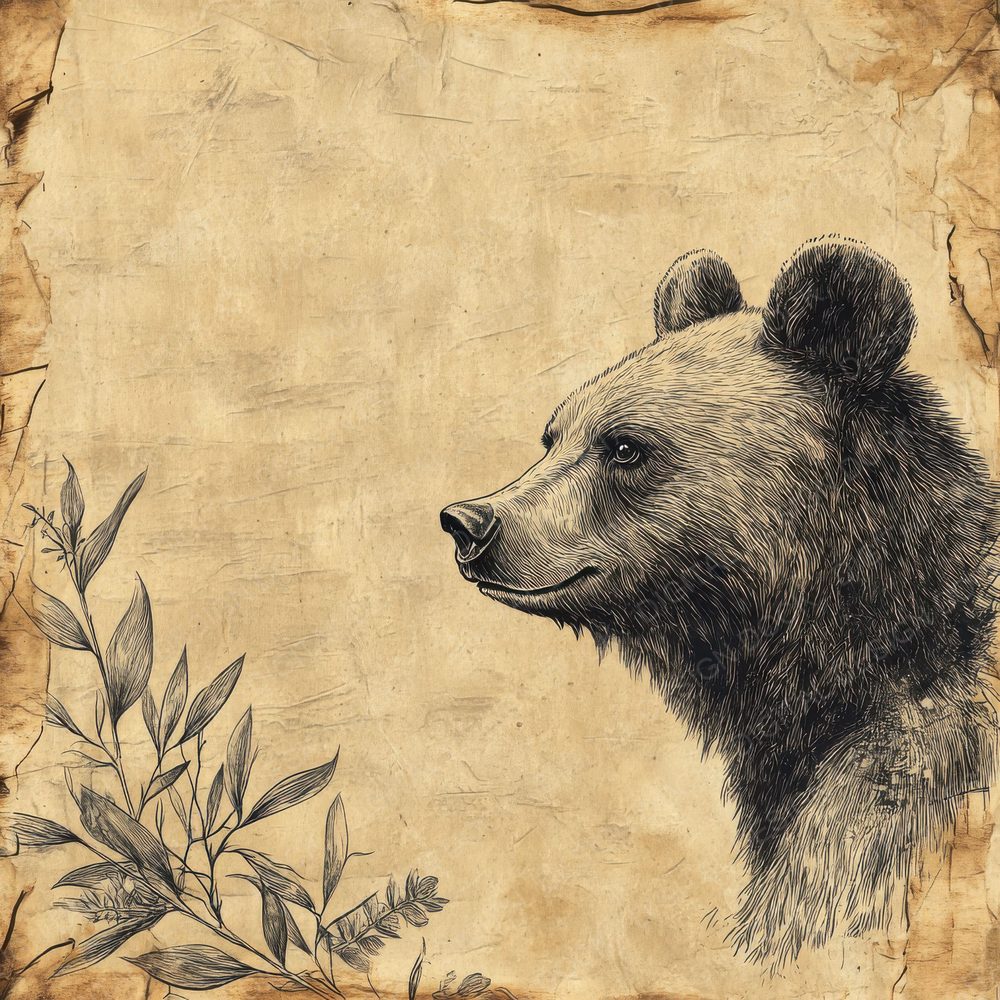 Ink Bear Eucalyptus Edge Digital Paper Pack (DDD002087)