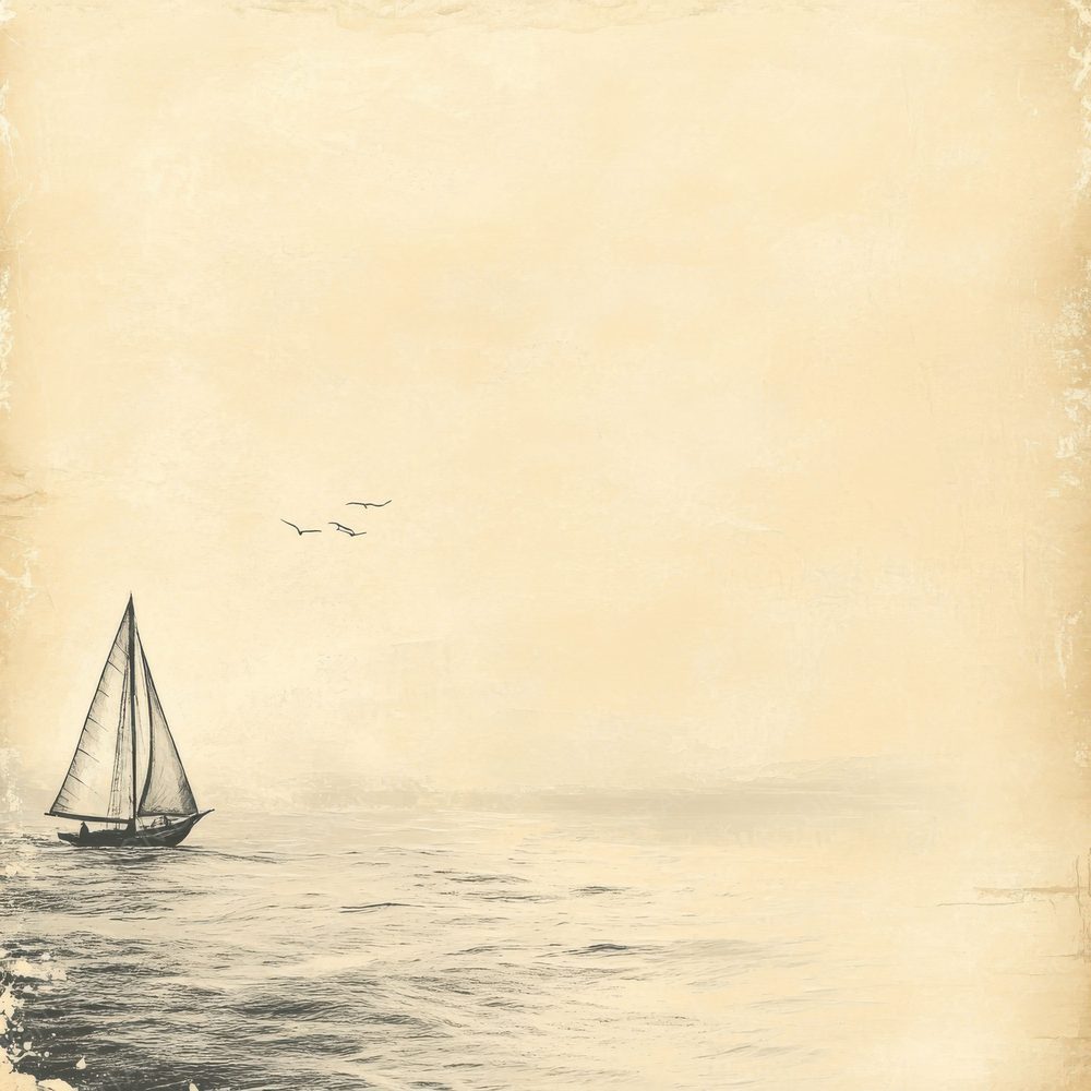 Ink Sailboat Horizon Digital Paper Pack (DDD002124)