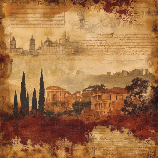 Italy Legacy Digital Paper Pack (DDD002165)