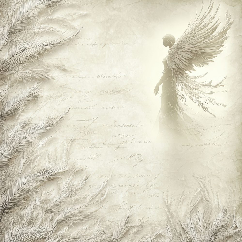 Ivory Feather Light Digital Paper Pack (DDD002169)