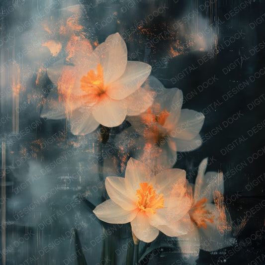 Liminal Narcissus Mirror Digital Paper Pack (DDD002362)