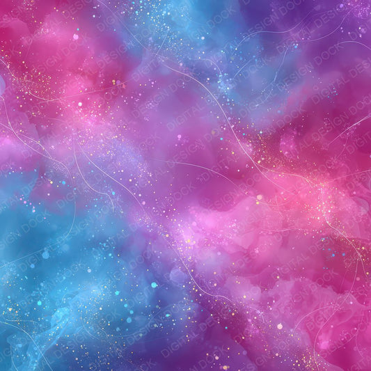 Magenta Cyan Wax Bubble Digital Paper Pack (DDD002407)