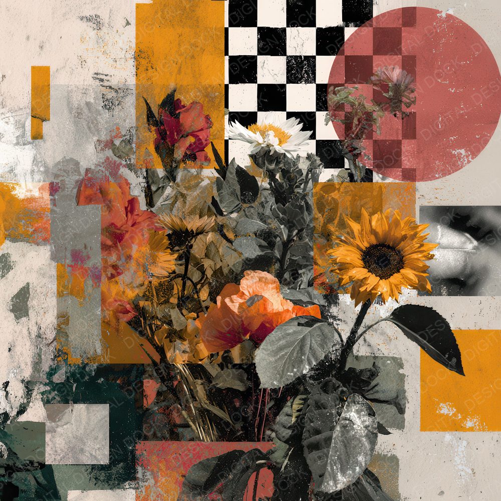 Melted Mouth Sun Ghost Digital Paper Pack (DDD002472)