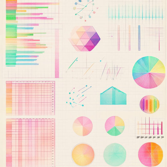 Mood Spectrum Chart Digital Paper Pack (DDD002583)