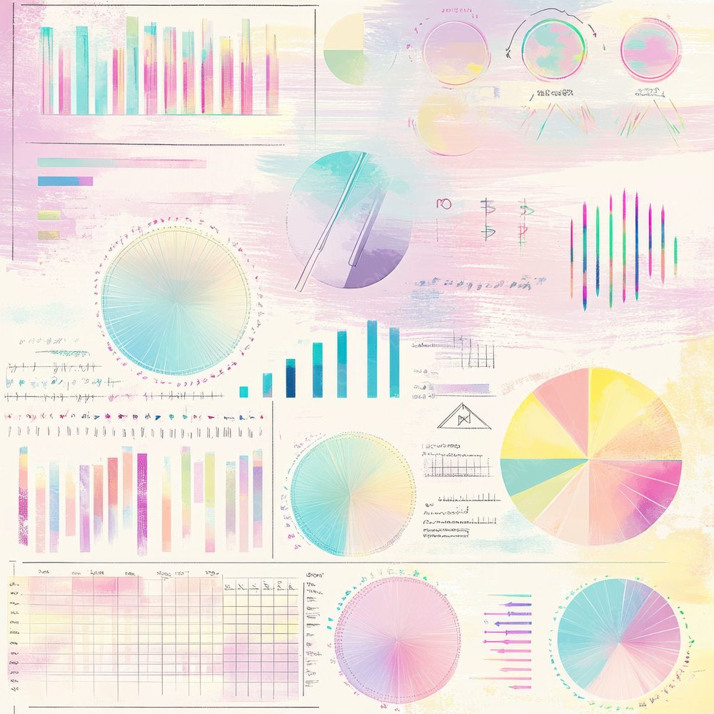 Mood Spectrum Chart Digital Paper Pack (DDD002583)