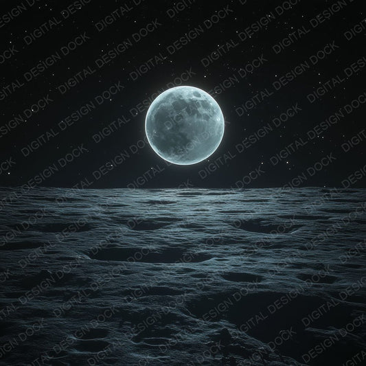 Moon Edge Earthrise Digital Paper Pack (DDD002587)