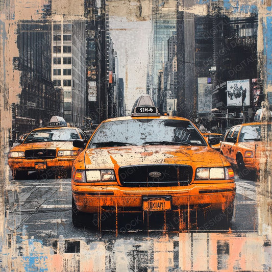 NYC Street Graffiti Digital Paper Pack (DDD002659)